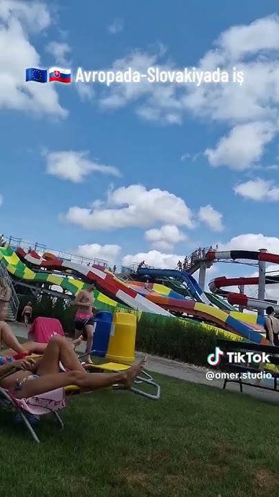 Slovakiya Senec Aquaparkı - Avropada iş - YouTube